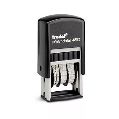 Trodat Printy 4810 Self Inking Date Stamp - Day Months (In Letters) Year - • £16.62