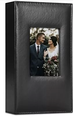 £15.99 • Buy Vienrose Photo Album 4X6 300 Photos Leather Cover Extra Large Capacity Black