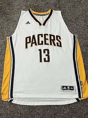 Pacers Paul George Jersey Size 2XL Swingman Authentic Men’s Adidas • $125