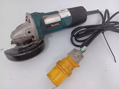 £27.95 • Buy Makita Electric Angle Grinder 9523NB 110V 540W 100mm Tested Working Preloved