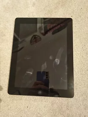 Apple IPad 4th Gen. 16GB Wi-Fi + Cellular (Unlocked) 9.7in - Black • £20