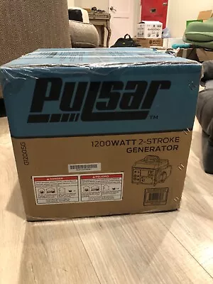 Pulsar Generator 1200 Watts 2 Stroke New In Box  Tri Fuel • $250