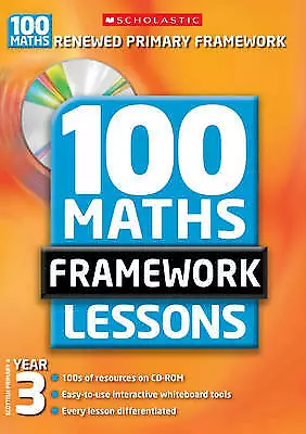 100 New Maths Framework Lessons For Year 3 By Ann Morgan Ann Montague-Smith (M… • £15