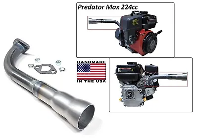 3 Stage Exhaust For Predator 6.6 HP 224cc Max Performance Go Kart & Mini Bikes • $34.99