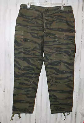 Propper Men's Size L Tiger Stripe Camouflage Cargo Pants Camo (6394 • $24.99