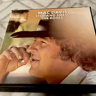 Mac Davis “Stop And Smell The Roses” 4-Track Stereo Reel To Reel Tape 3 3/4 IPS. • $14.96