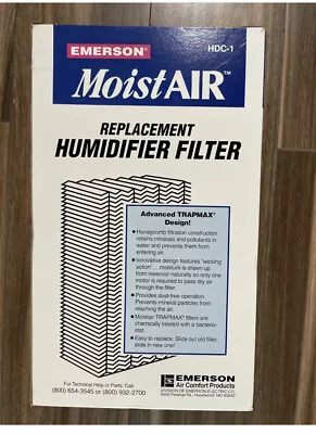 Emerson HDC-1 Humidifier Replacement Filter Fits Console MoistAIR Humidifiers • $19.50