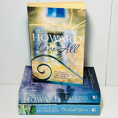 £5.95 • Buy Elizabeth Jane Howard 3 Books Fiction Bundle The Light Years; Love All; Falling