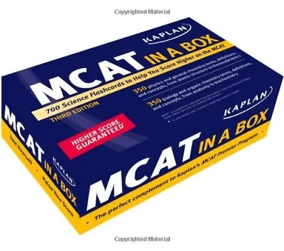 Kaplan MCAT In A Box Kaplan • $11.99