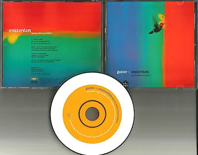 GUSTER Amsterdam 2003 USA PROMO Radio DJ CD Single U2 Mentioned In Liner Notes • $14.99