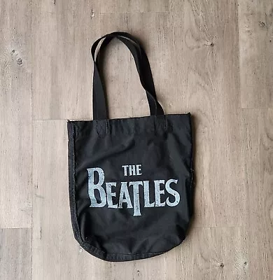 The Beatles Black Canvas Tote Bag • $1.99