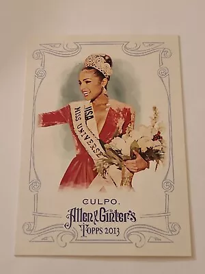 2013 Olivia Culpo Topps Allen & Ginter's Miss Universe • $1.99