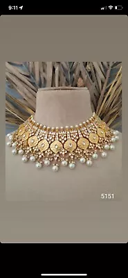 Gold Plated Indian Jewellery Set • $200