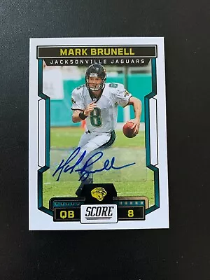 Mark Brunell 2023 Score Football Autograph Jacksonville Jaguars • $8.99