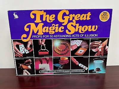 Vintage Reiss The Great Magic Show Game -Missing Tricks • $29.99