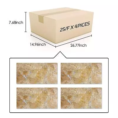 Beige Marble Tile For Wall & Floor - Polished Natural Stone • $310.32