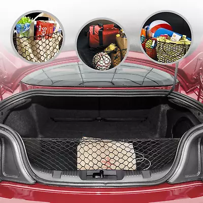 TrunkNets Inc Envelope Style Trunk Cargo Net For Ford Mustang 2015-2020 • $29.29