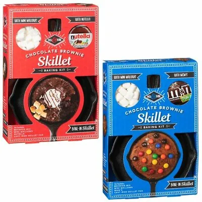 £14.99 • Buy New Delicious Perfect For A Choc Lover Cookie Cast Iron Skillet (Nutella/M&M)