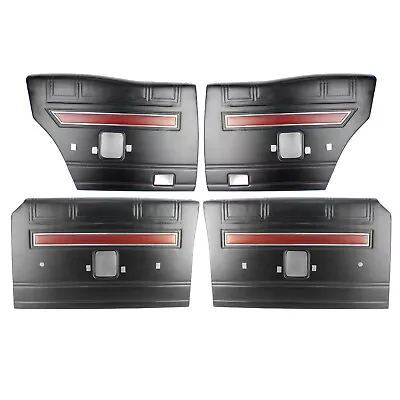 Ford XW GT Falcon Black Door Panel Trim Set Of 4 • $695
