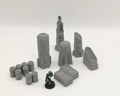 Tau Scatter Terrain 40k Scifi Terrain Scenery Building 28mm • £9.99