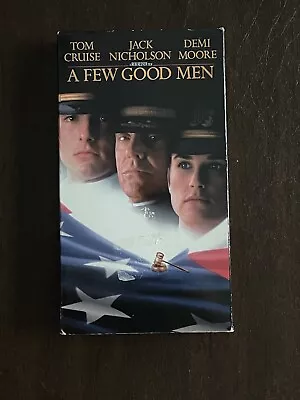 A Few Good Men VHS 1993 Jack Nicholson Tom Cruise Demi Moore • $2.25