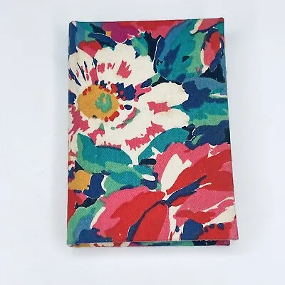 Rare Collier Campbell Birthday Book Mini Colourful Fabric Cover Unused Vintage • £15.60