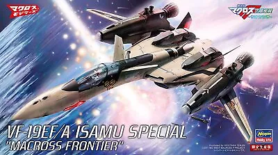 Hasegawa Robotech Macross Frontier VF-19EF/A Isamu Special 1/72 Scale Model USA • $52.29