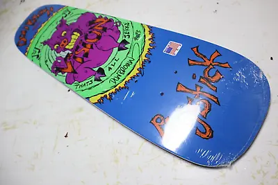 Skateboard VISION Signed Autographed Don Brown Reissue 7.25 BLUE Freestyle Deck • $94.99