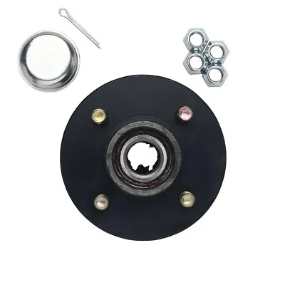 New Carry-On Trailer 150T Hub Kit 4-Bolt 1250LB 4 Lug Studs On 4  Bolt Pattern • $45.99