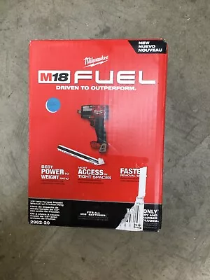 Milwaukee M18 Fuel 1/2  Mid-Torque Impact Wrench W/ Friction Ring 2962-20 NIB • $169.95