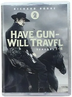 $24 • Buy Have Gun-Will Travel Seasons 1-4 2016 DVD Richard Boone New Paladin FREE SHIP