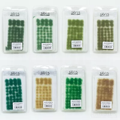 £5.12 • Buy Javis Static Grass Tufts Strips Scenery Scenic Model Railway 00 N Gauge 6 10 Mm