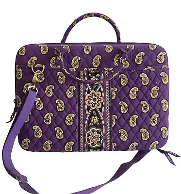 Vera Bradley Laptop Case “Simply Violet” Pattern • $22.52