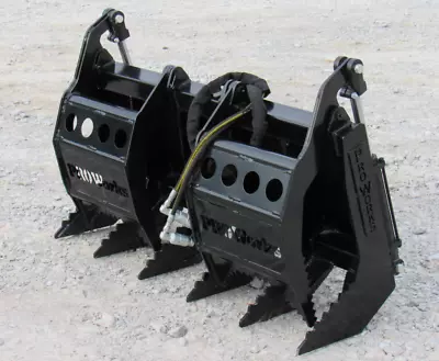 48   Root Rake Clam Grapple Attachment Fits Mini Skid Steer • $1324.99