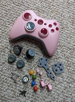 $25 • Buy OEM Microsoft Xbox 360 Pink Controller Shell