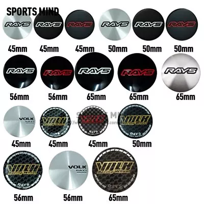 4PCS/lot Car Wheel Center Hub Cap Emblem Sticker For RAYS VOLK Racing Decals • $9.20