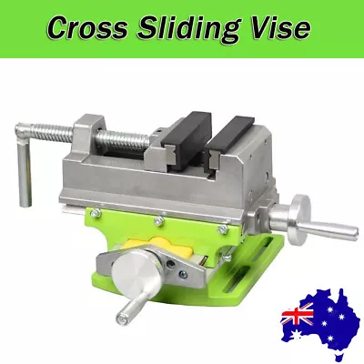 Aluminum Alloy Cross Slide Vise Milling Drill Table Compound Worktable Bench NEW • $94.99