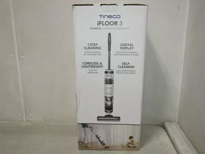 $158.99 • Buy Tineco IFloor 3 Cordless Hard Floor Cleaner Wet Dry Vacuum White FW030100US