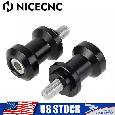 8mm CNC Swingarm Spools Sliders For Suzuki GSR750 GSXR1000 2011 CBR1000RR 04-15  • $8.99