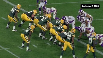 2008 MNF - Green Bay Packers Vs Minnesota Vikings DVD Aaron Rodgers 1st Start • $14.95