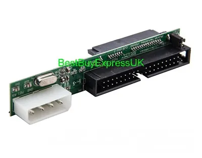 Serial ATA SATA To IDE/PATA 40 Pin Converter 2.5  3.5  Adapter Card XBox PC • £9.99