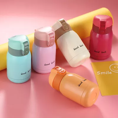 $11.15 • Buy Mini Thermos Stainless Steel Vacuum Cup Light Portable Kids Water Bottle.lu8