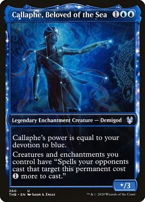 Callaphe Beloved Of The Sea (Showcase) [Theros Beyond Death] Magic MTG • $1.30