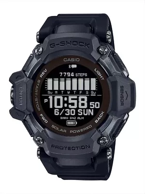 CASIO G-SHOCK G-SQUAD GBD-H2000-1BJR Black Sport Bluetooth With Box Fast Ship • $327.97