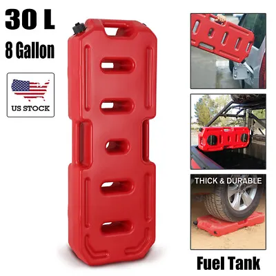 30L / 8Gallon Fuel Gas Storage Tank Can Container Fit Jeep JK ATV SUV Motorcycle • $139.99