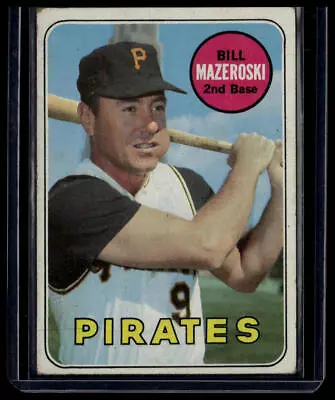 1969 Topps #335 Bill Mazeroski • $0.99