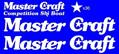 $71.95 • Buy Classic Stars & Stripes MasterCraft Decal Set 46.25  Long