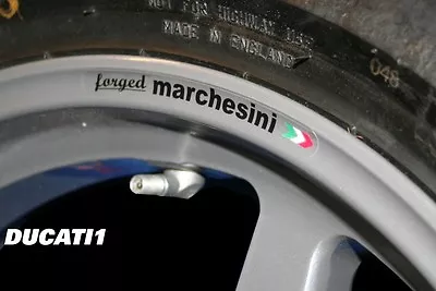 MARCHESINI FORGED WHEEL RIM Decals / Stickers Ducati MV Agusta • $8.44