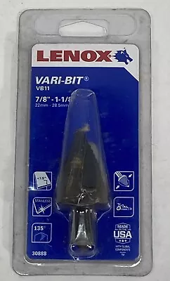 LENOX VARI-BIT VB11 (30888) 7/8  TO 1-1/8  (22.2mm - 28.6mm) MADE IN USA • $44.99