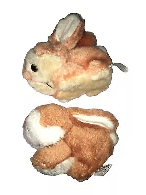 Vintage Wallace Berrie Rabbit Bunny Plush Stuffed Animal 1982 5.5  Long Lot • $15